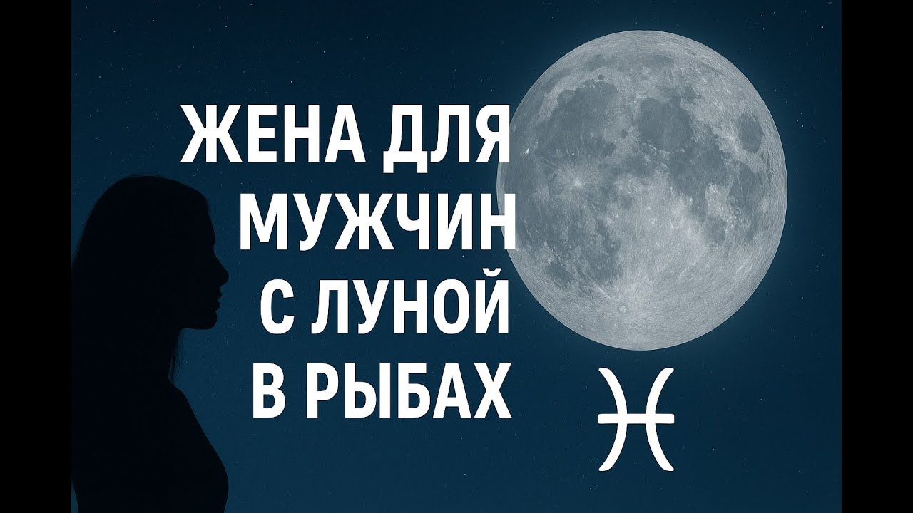 ЛУНА В РЫБАХ У МУЖЧИНЫ |  КОГО ОН ВОЗМЕТ В ЖЕНЫ?