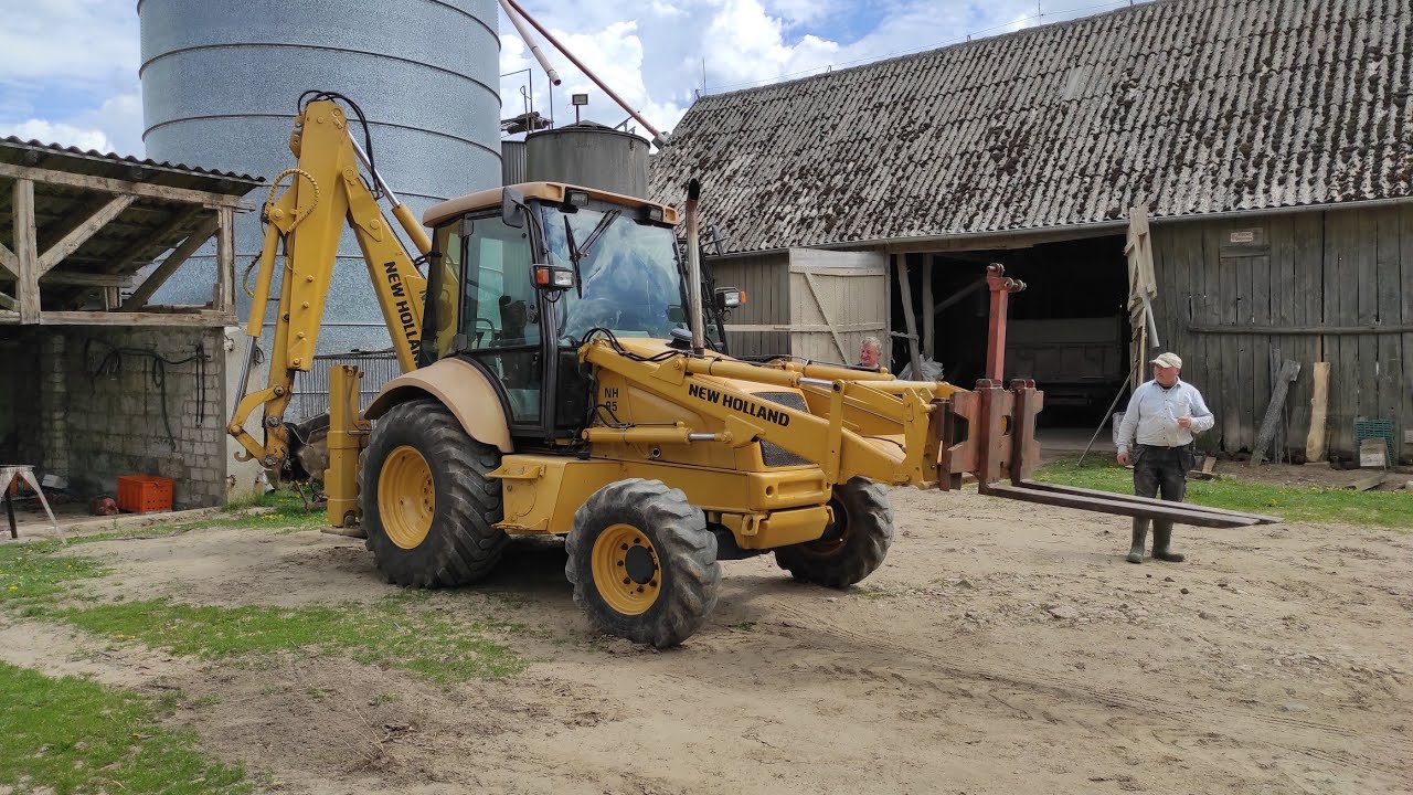 Nowy Nabytek! Koparkoładowarka NH 95!