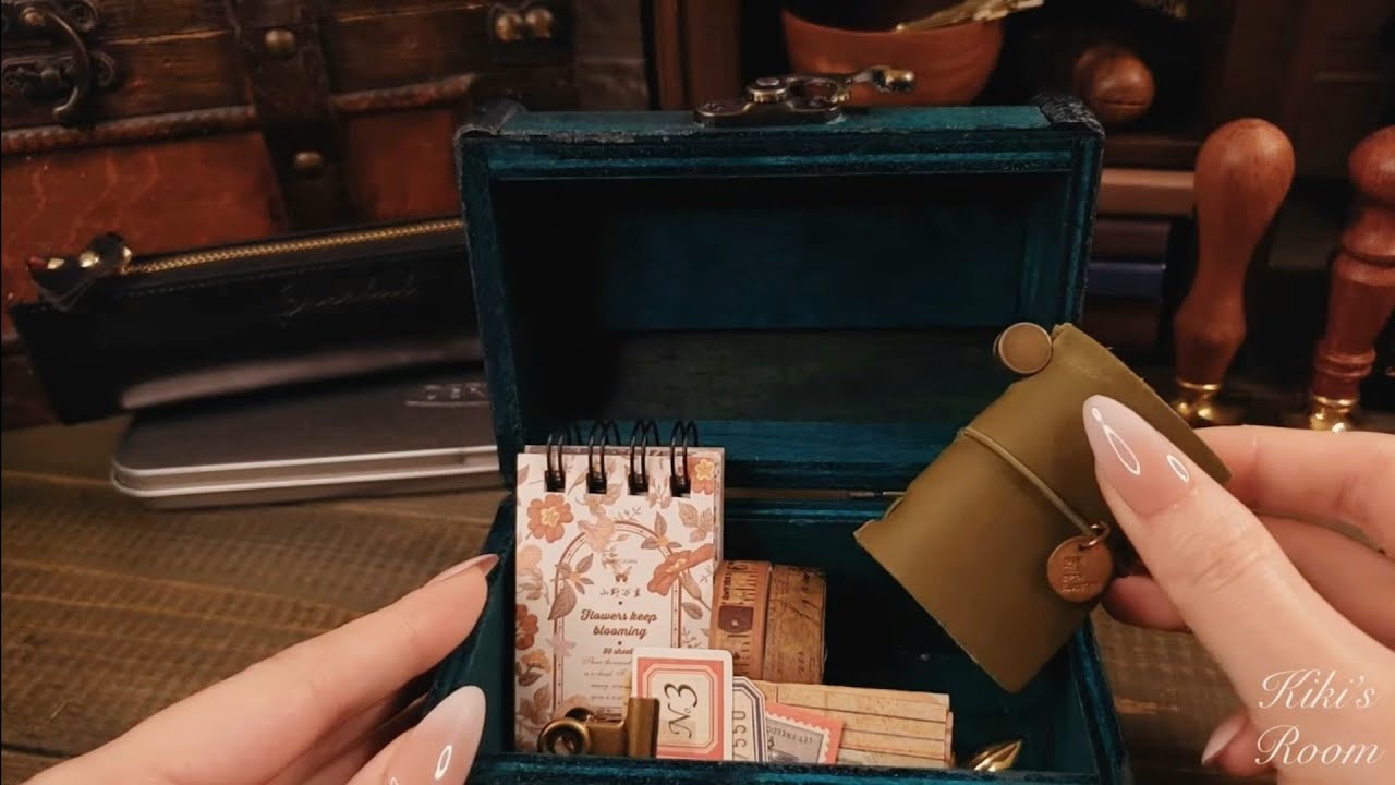 ASMR [2 вида блокнотов] 3 коллажа для ведения дневника | Relaxing paper sounds,Journal asmr