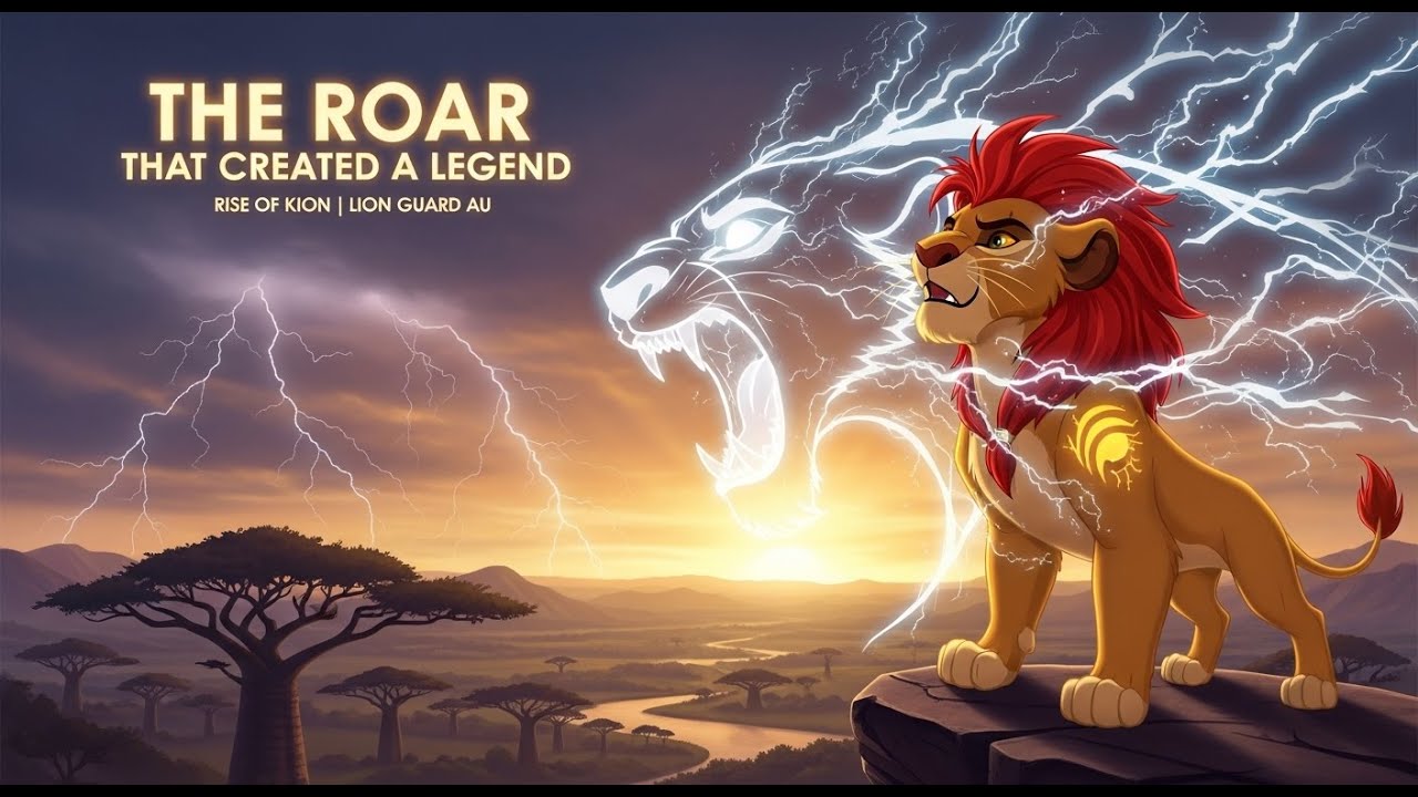 The Roar That Created a Legend 🦁✨ | Rise of Kion | Lion Guard AU