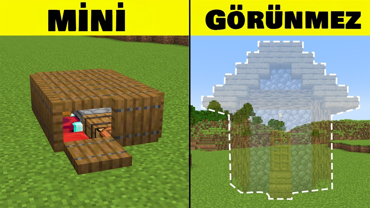 EN TUHAF MİNECRAFT EVLERİ 2