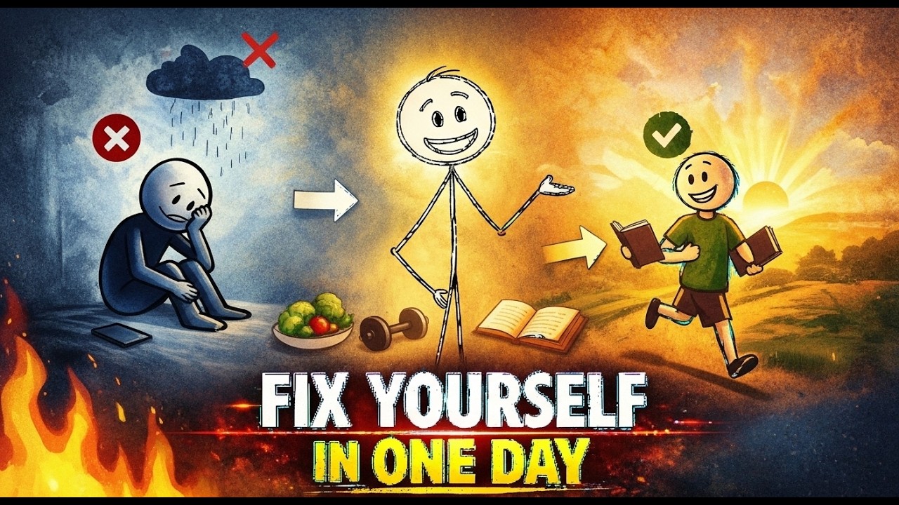 Fix Yourself in One Day | A Brutally Honest Reset That Can Change Your Life