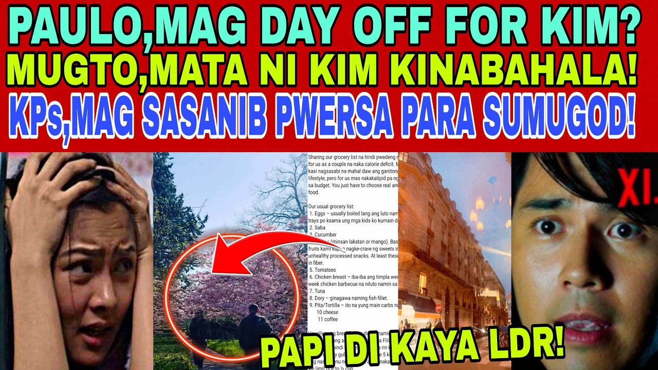 PAULO,SUKO SA LDR❓PAULO,MAG DAY OFF FOR KIM⁉️KIM,MUGTO MATA KAKAIYAK⁉️PWERSA,NG KPS,MAG SASANIB NA