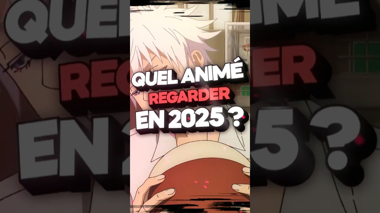 QUEL ANIM&Eacute; REGARDER EN 2025 !?  #anime #manga