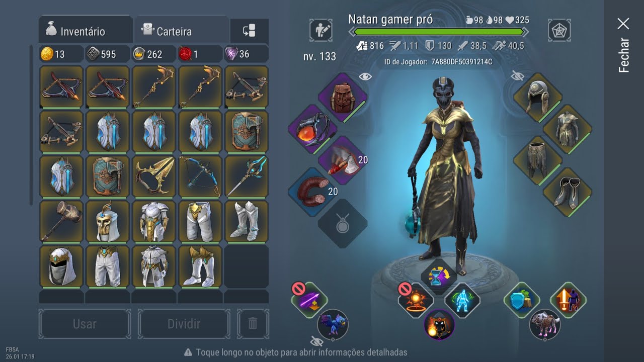 FROSTBORN PVP OBRIGADO A TODOS OS FÃ QUE ESTÃO ME AJUDANDO A RETORNA AO JOGO