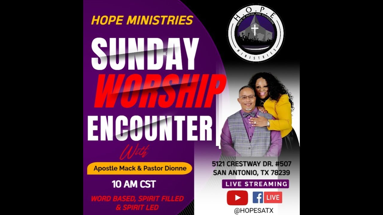 February 8, 2026 Welcome to our Sunday Morning Worship Encounter