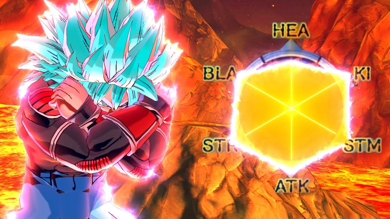 The Super Saiyan Blue Kaioken Awoken Skill Build.
