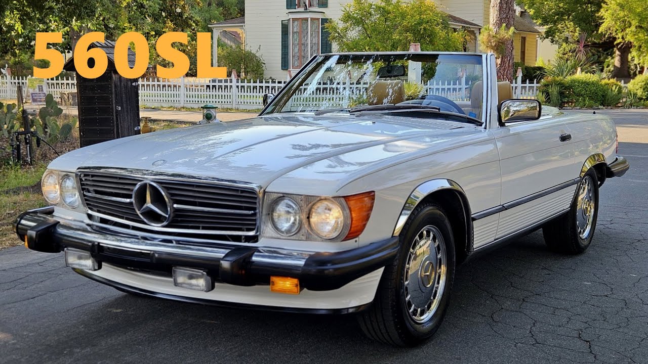 1987 Mercedes Benz 560SL [Arctic White]