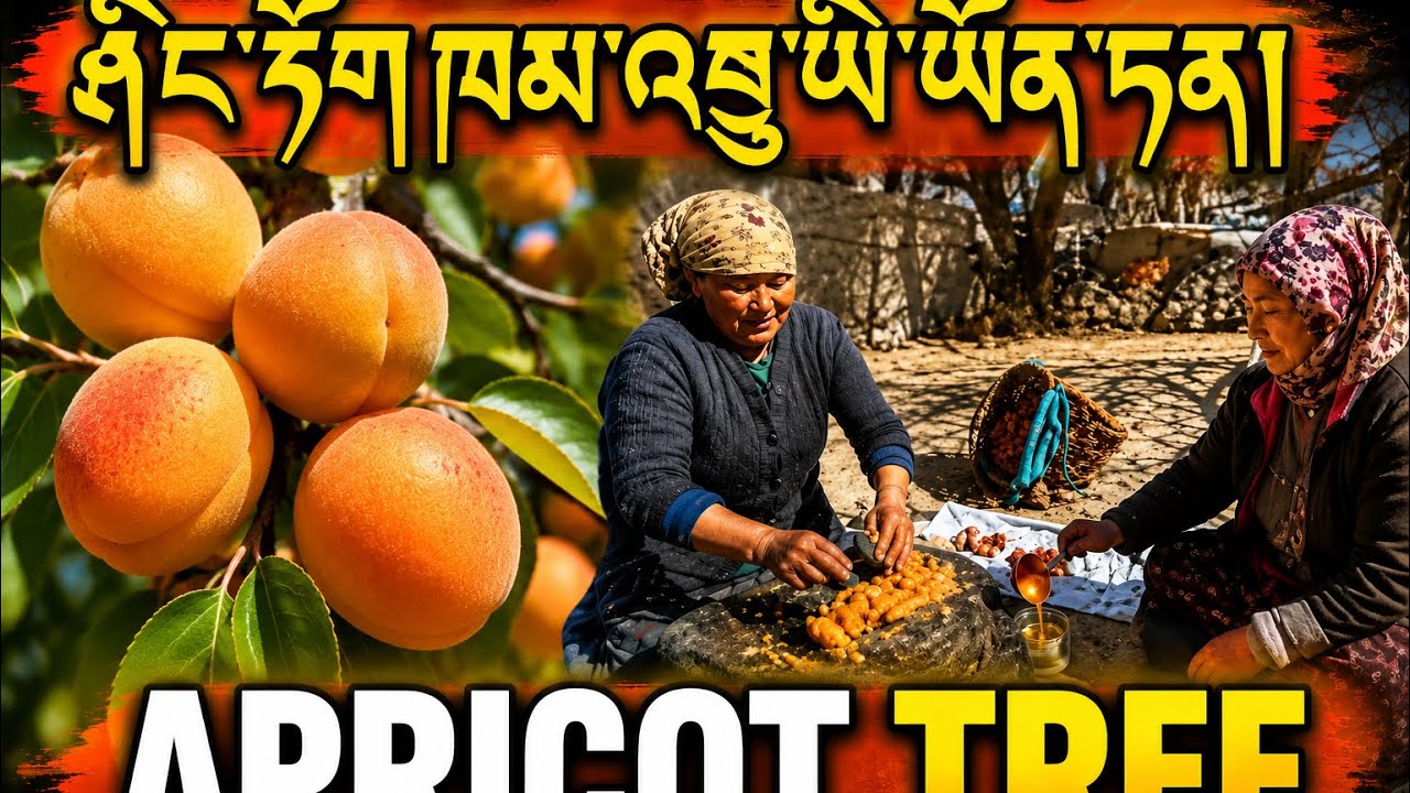 ཅུ་ལི་ཤིང་ཏོག་གི་ཕན་ཡོན། The apricot tree. #ladakh #apricot #nutrition #antiaging #anticancerdiet 