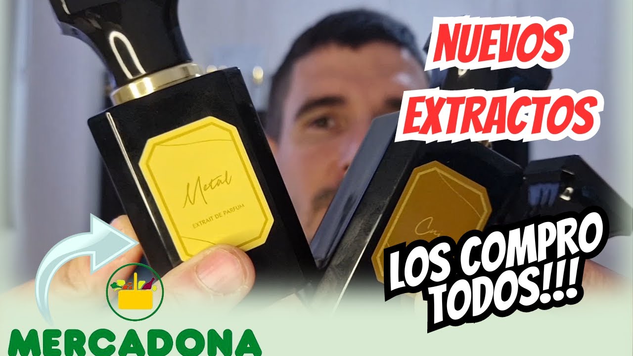 NUEVOS extractos de perfume MERCADONA | ¿Merecen la pena? 🧐
