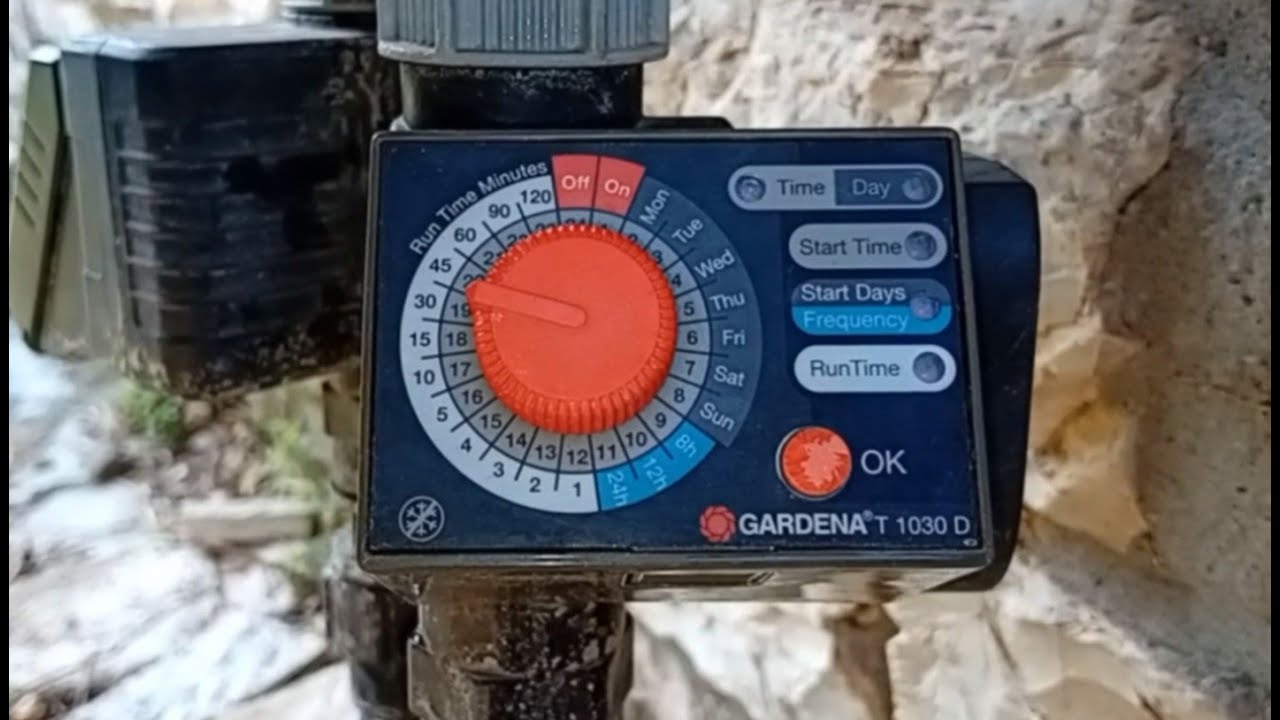 Gardena T 1030 D Programming