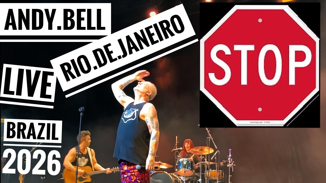ANDY BELL erasure - STOP - live at Qualistage RIO DE JANEIRO - BRAZIL - 19-01-2026 - show ao vivo 