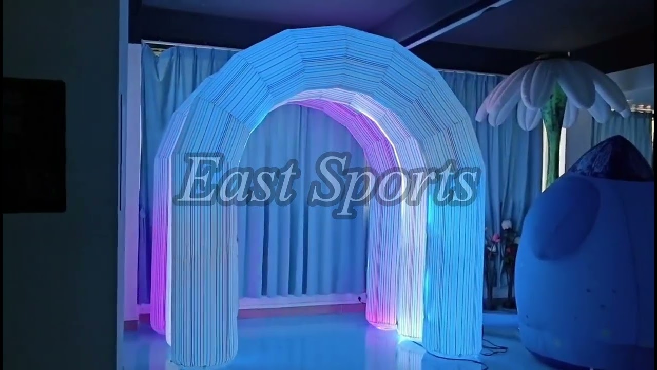 Inflatable Led Ligth Arch for Outdoor Decoration#inflatable #advertisinginflatables