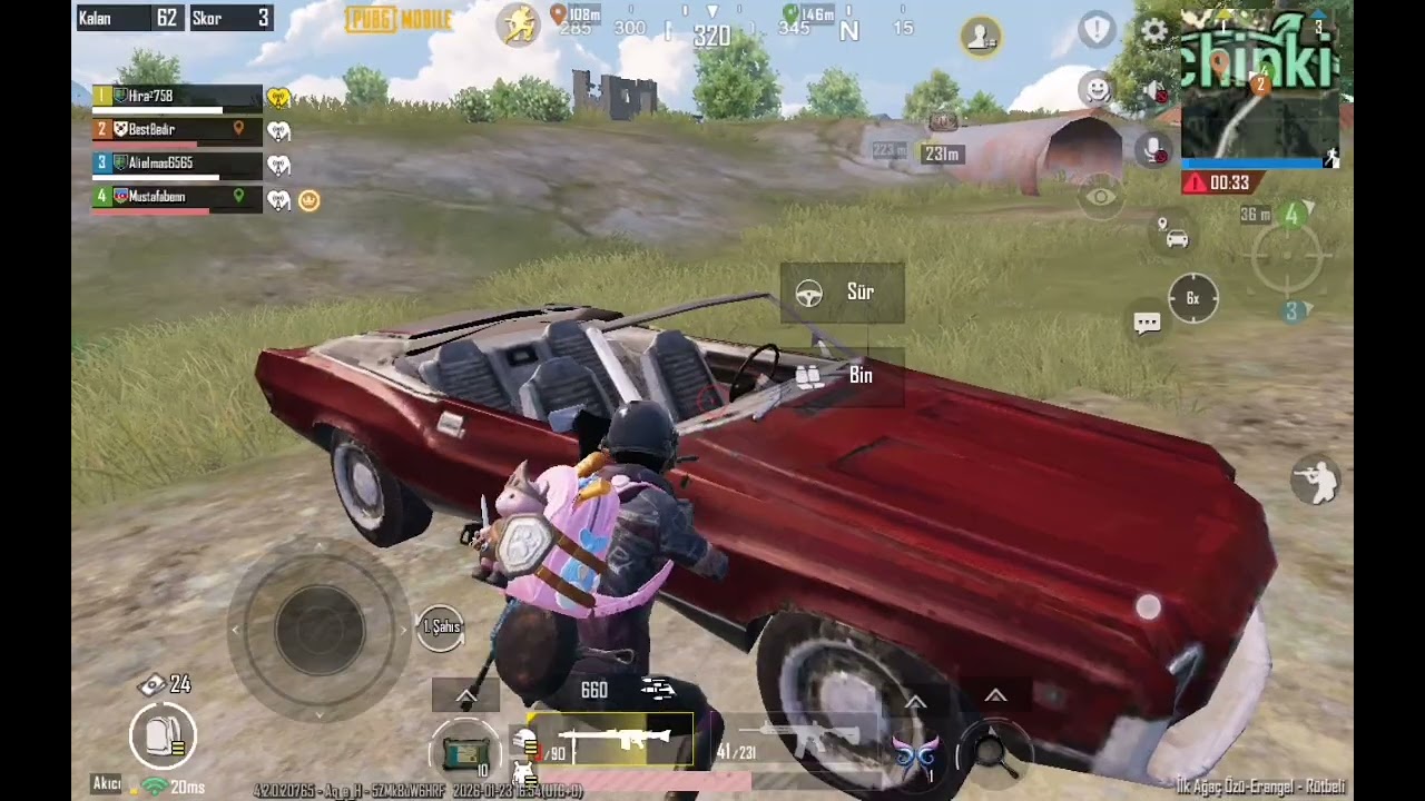 Pubg mobile oynuyoruz