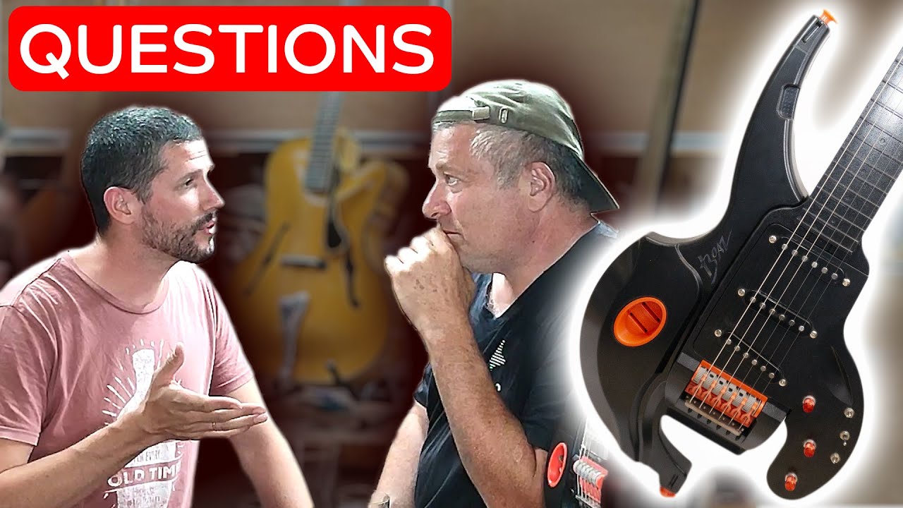 Boaz One guitar updates - interview with Boaz Elkayam