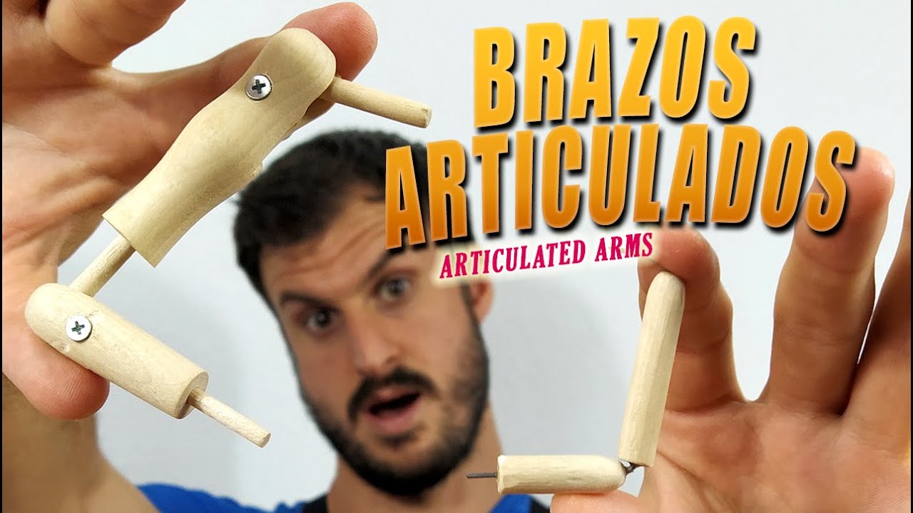 💪💪 Cómo hacer brazos articulados CASERO y PROFESIONAL para virgen o cristo (25 cm)