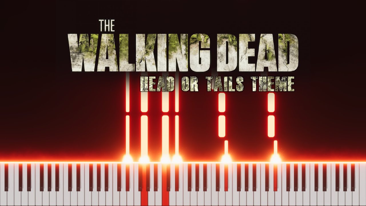 The Walking Dead 11x16 - Head or Tails - Ending Theme (Piano Tutorial)