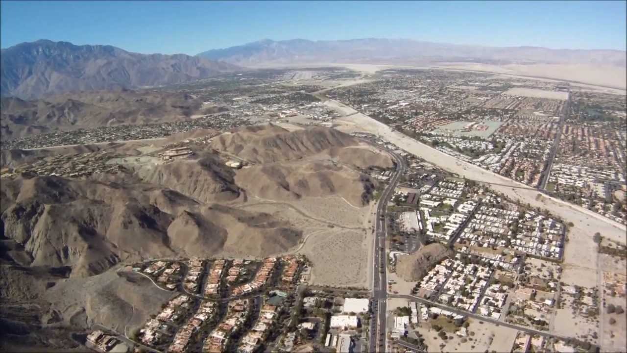 Landing at Palm Springs CA (KPSP) on rwy 31R