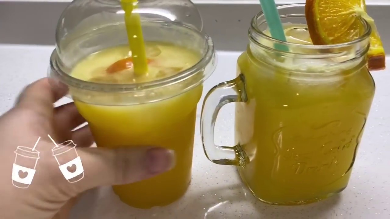 How To Make Orange Juice ,شەربەتی پرتەقاڵ