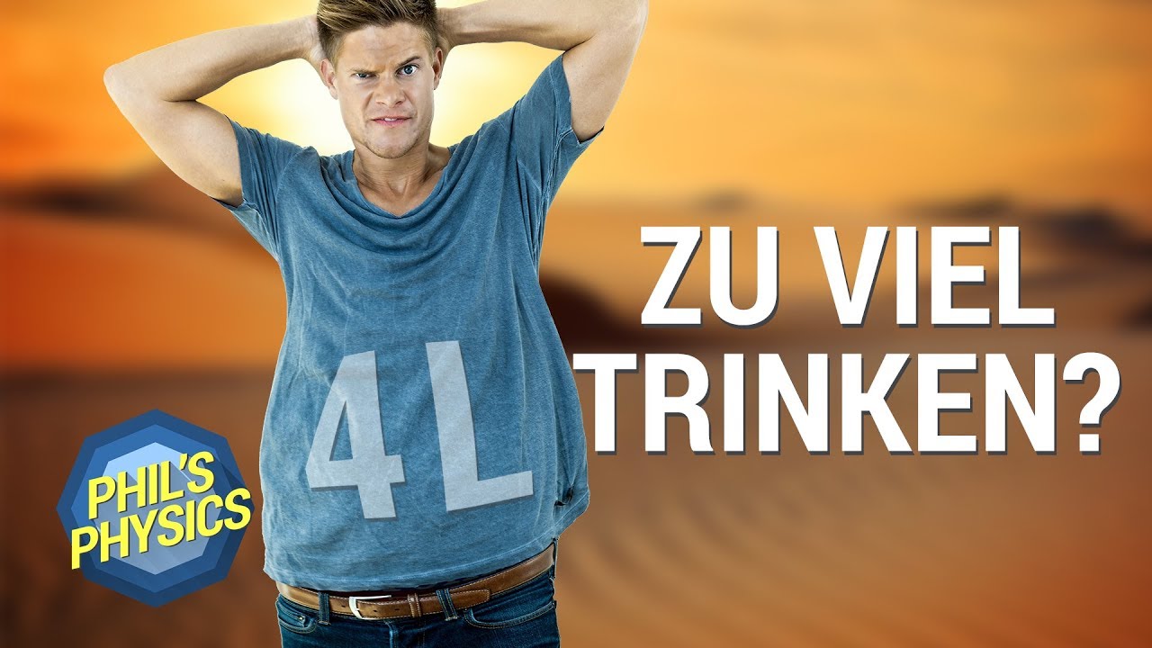 Warum du nicht mehr als 4 Liter pro Tag trinken solltest! Wie viel Liter Wasser am Tag sind gesund?