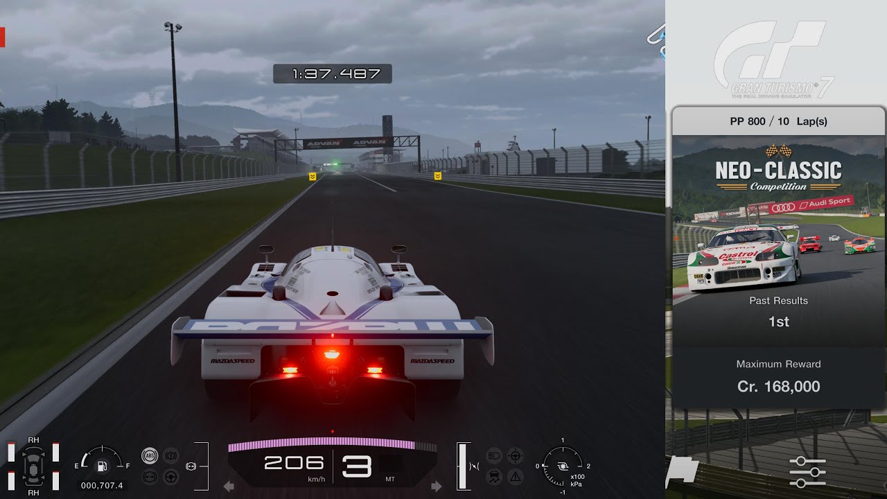 Gran Turismo 7 | Neo-Classic Competition Fuji Speedway 10 Lap - No Pitstop & 787B 