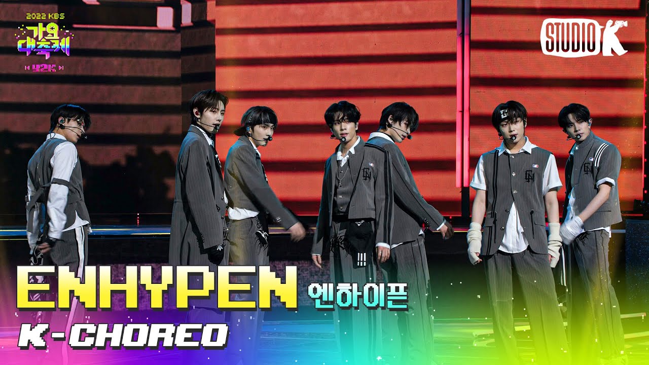 [K-Choreo 8K] 엔하이픈 직캠 'Blessed-Cursed + ParadoXXX Invasion' (ENHYPEN Choreography) l @가요대축제 221216