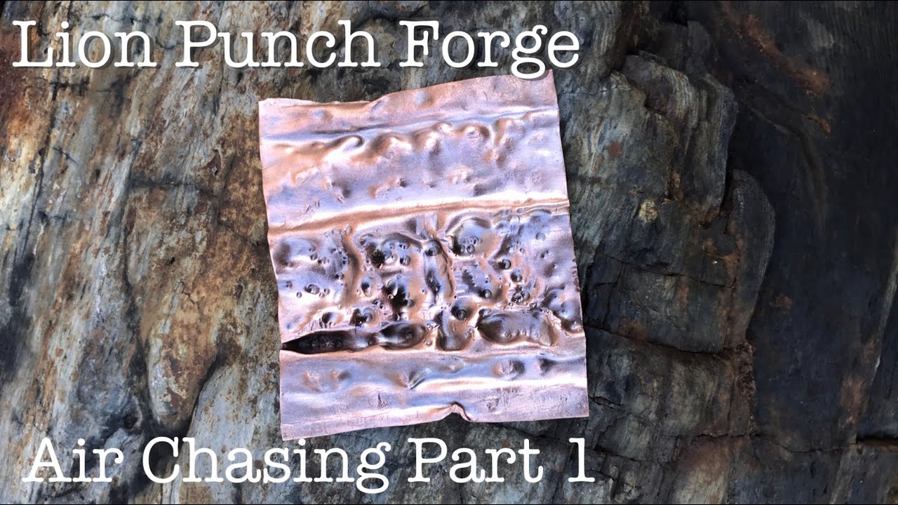 Metalsmith Basics How to: Air Chasing and Fold Forming Series - Air Chasing Part 1