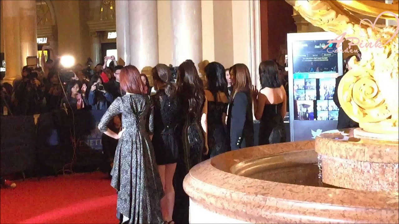 20160317 Apink@AFA The 10th Asian Film Awards Red Carpet Inside (2)