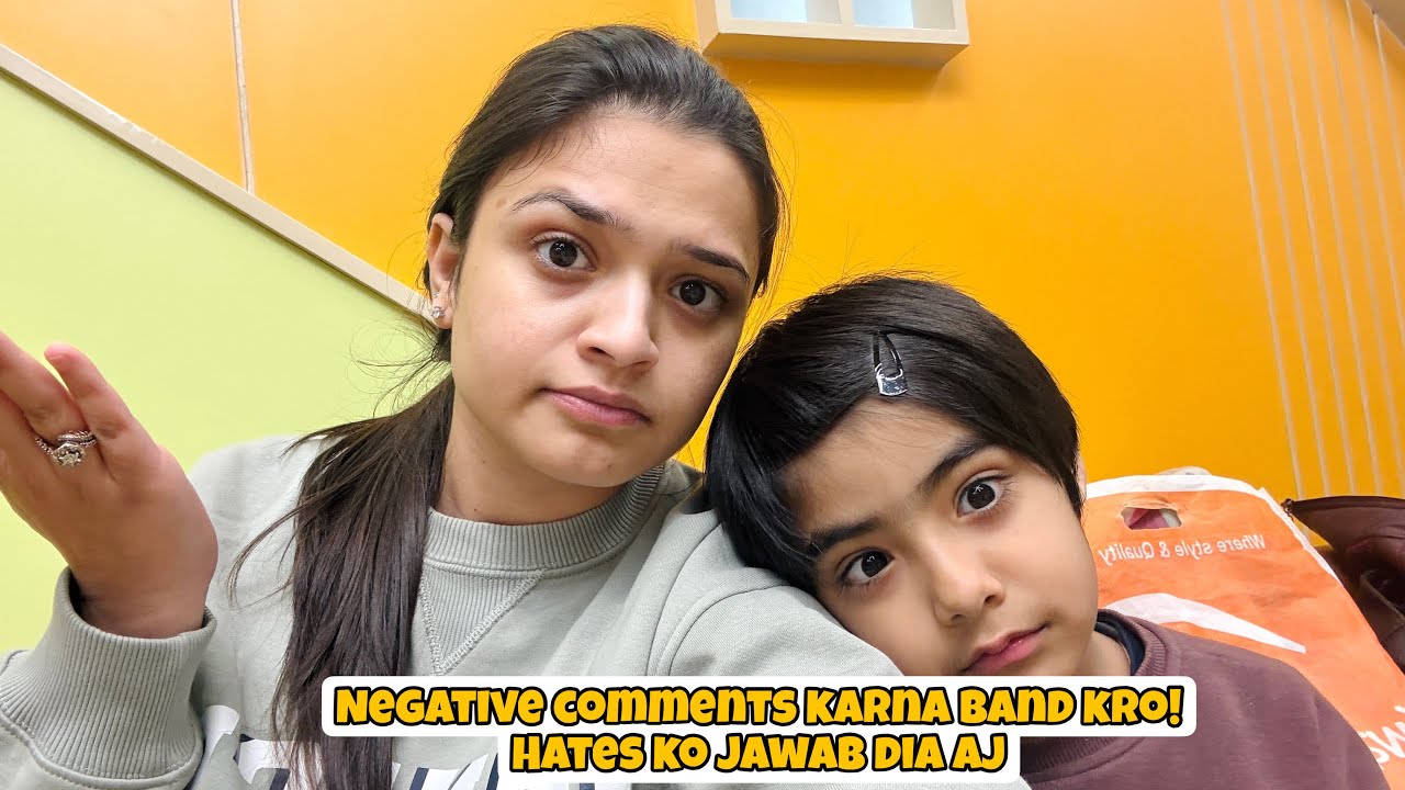 Negative Comments Karna Band Kro! Haters Ko Jawab Dia Aj😡