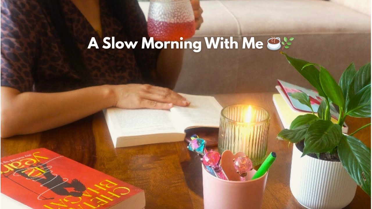 Quiet morning routine: 6:30 AM wake up & reset | Indian aesthetic vlog 🕯️🍵