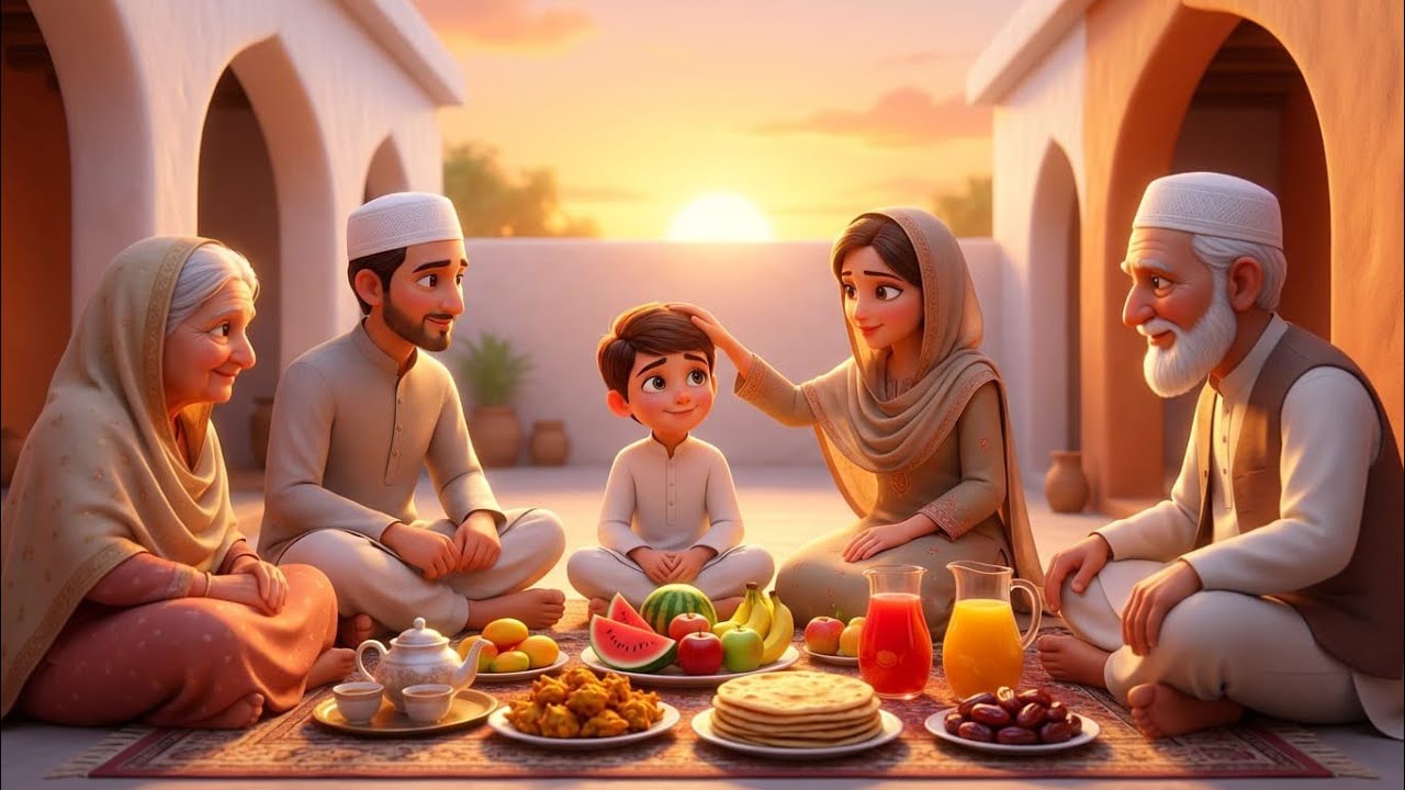 Ramzan Ka Pehla Roza🌜Gaon Ki Pyari Islami Kahani Jo Roshni Bhar De