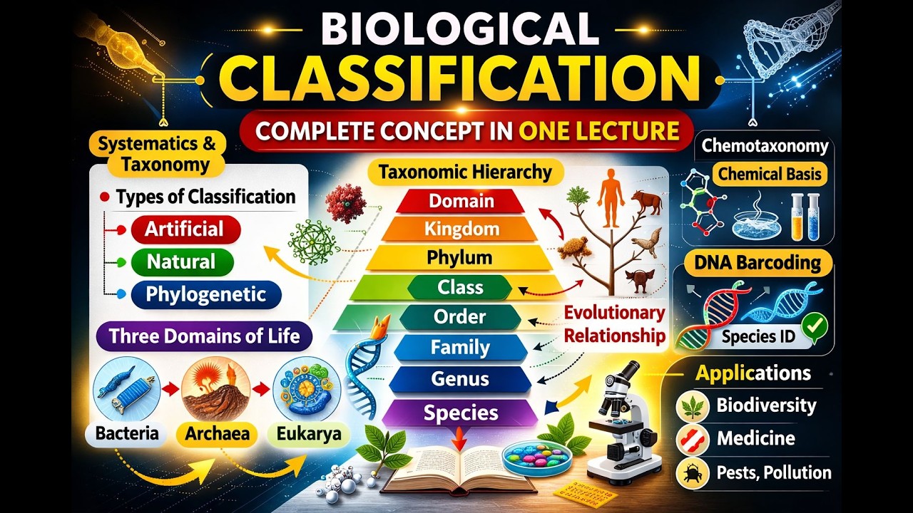 || Systematics of Living Organisms ||