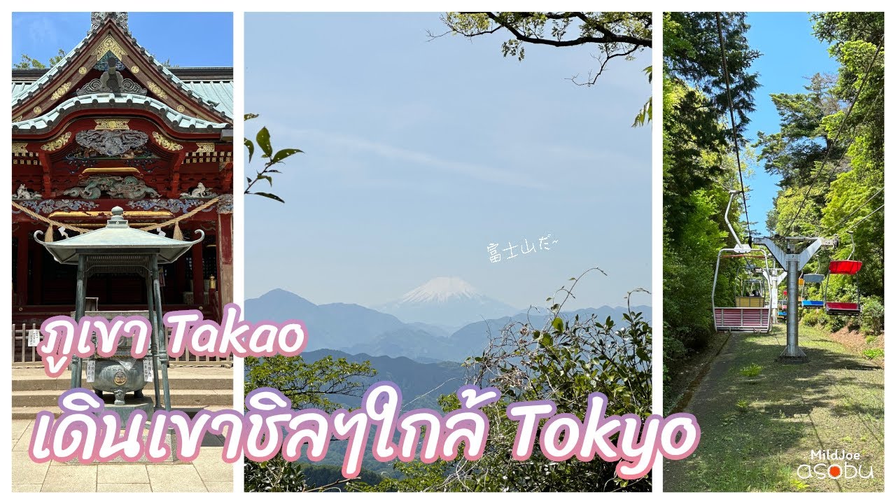 1 Day Trip Mt.Takao ภูเขาน่ารัก พักกายมั้ยไม่รู้ แต่พักใจนะ! เดินเขา ขึ้นกระเช้า เจอฟูจิซังด้วย!!!