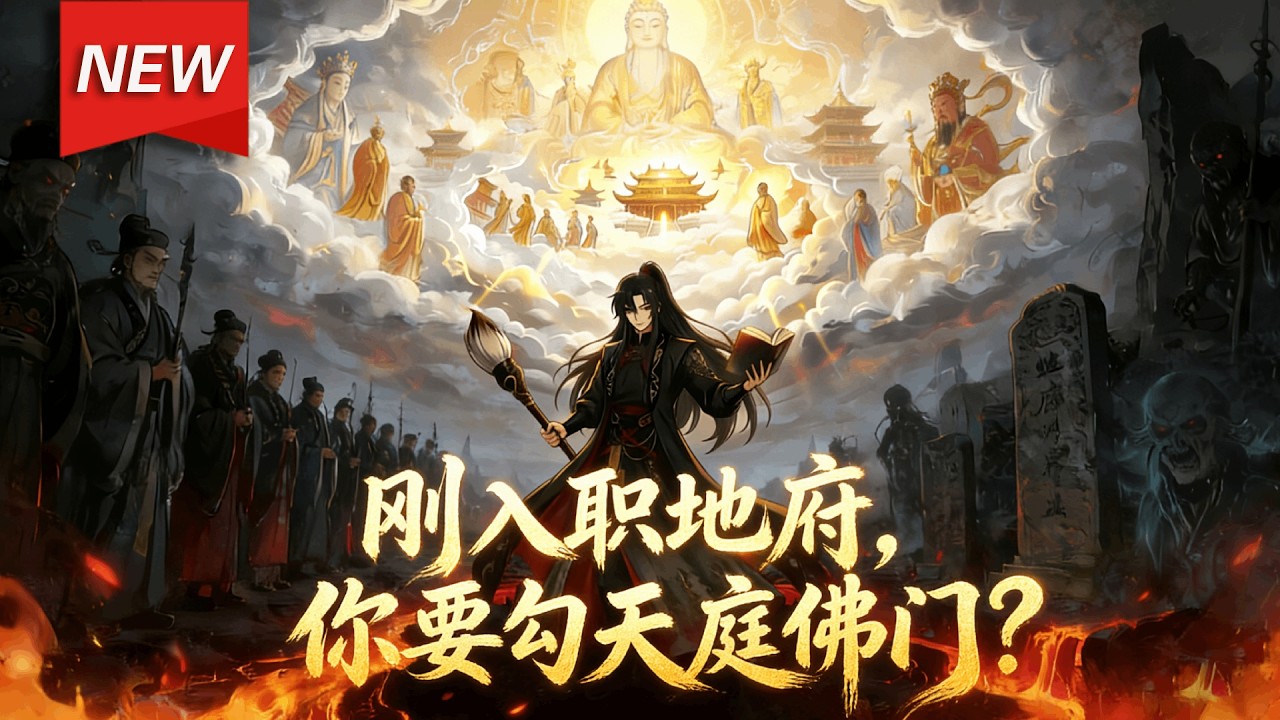 MULTISUB📢新番上线《刚入职地府，你要勾天庭佛门？》第1~87集丨苏凡意外穿越成地府鬼差，地府风气自此大变。“我不过正常履职，卷不过别甩锅！”他撂下话，提勾魂索大步迈出鬼门关！#破晓动漫社