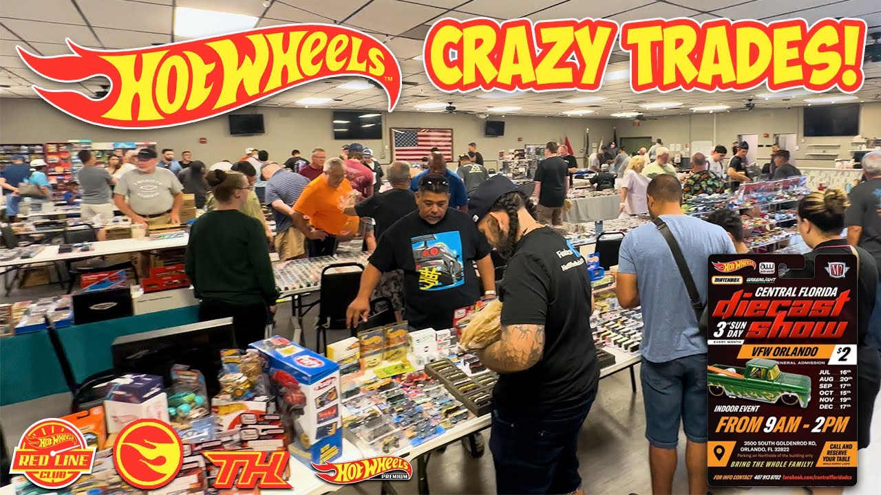 TRADING FOR SUPERS, RLC, PREMIUM AND ZAMAC! - Hot Wheels CFD Event