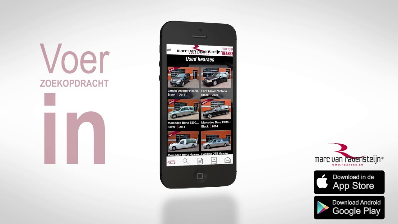 Hearses.eu lanceert nieuwe App