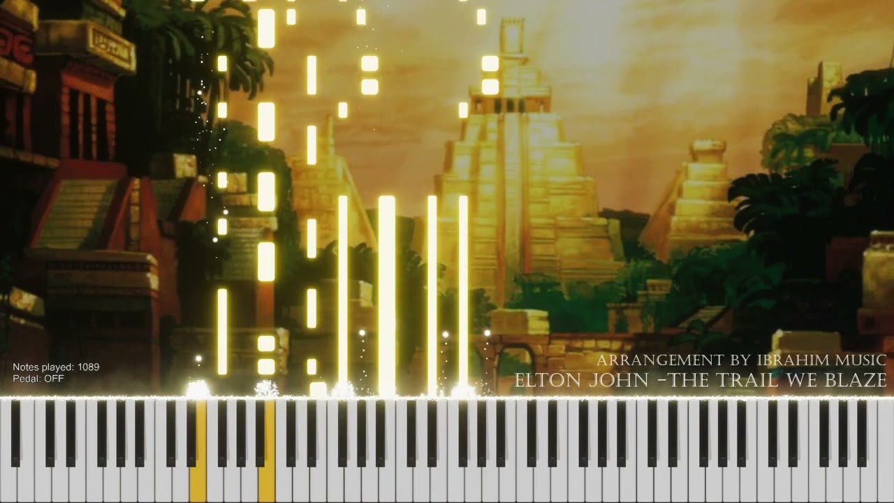 Elton John - The Trail We Blaze - Piano Synthesia