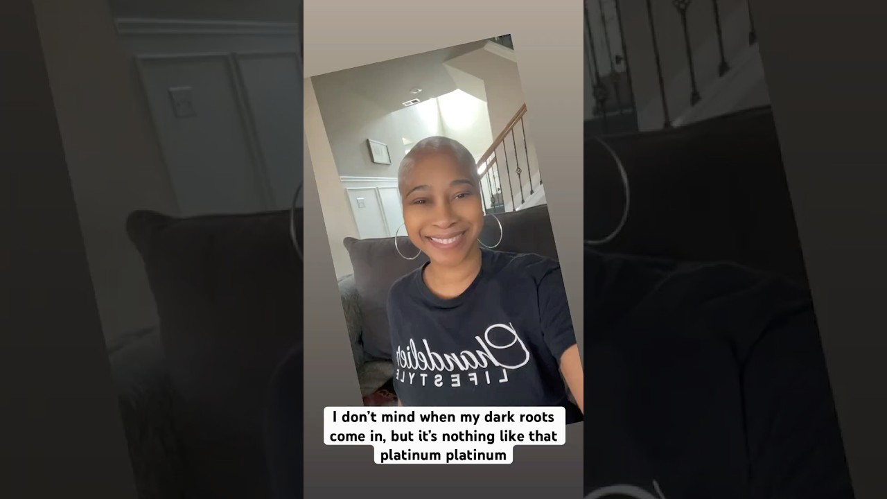 If you know, you know! Nothing like a fresh color day! #platinumbaddies #pixiehaircut