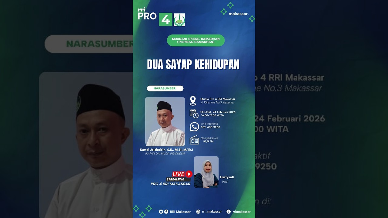 Dua Sayap Kehidupan - Selasa, 24 Februari 2026