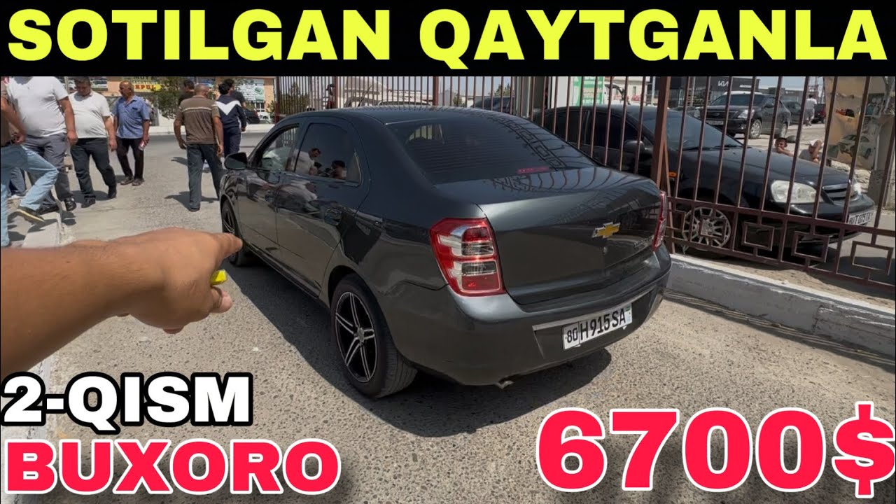 2-QISM SOTILGAN VA QAYTGAN MOSHINA NARXLARI BUXORO MOSHINA BOZORI 2025 yil Avgust…