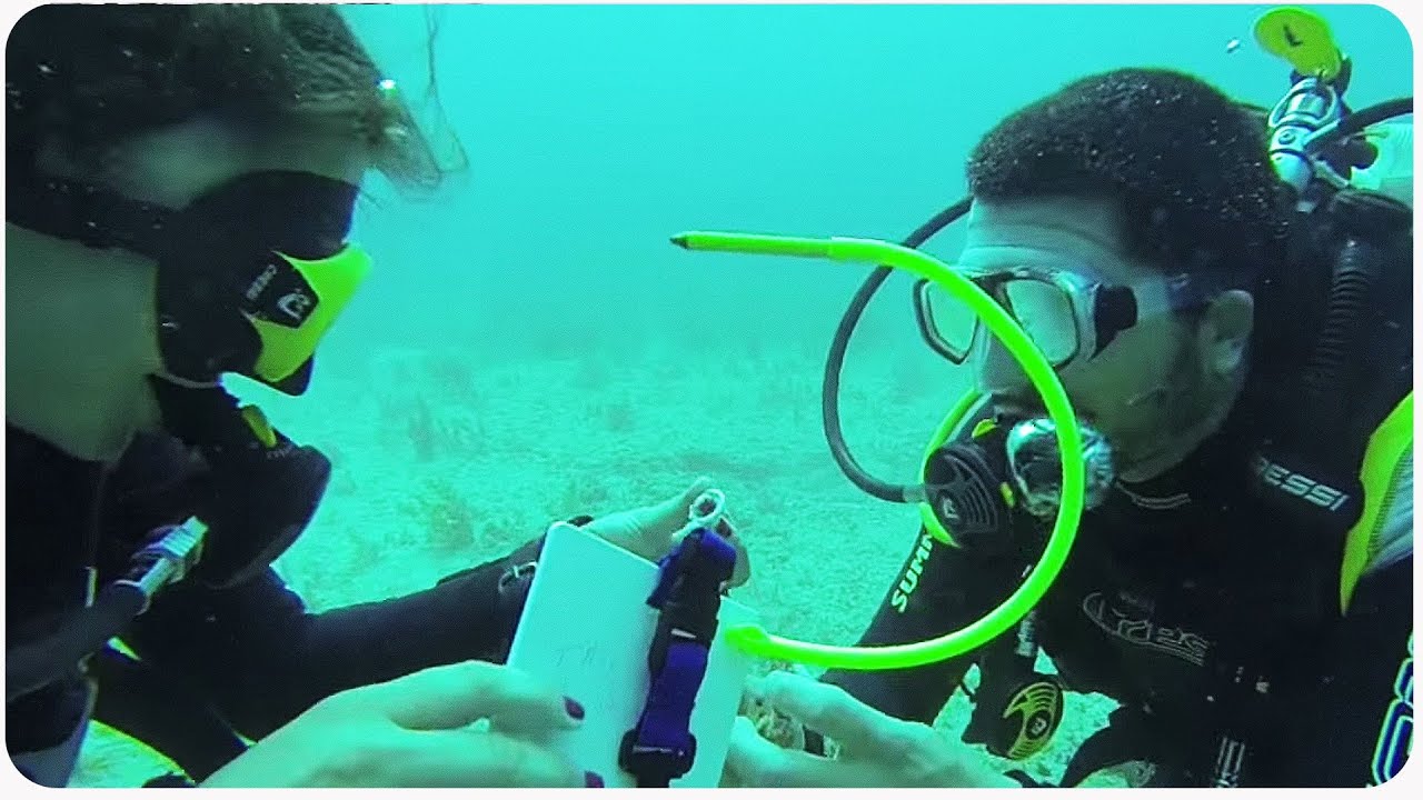 Underwater Marriage Proposal | Scuba Bride