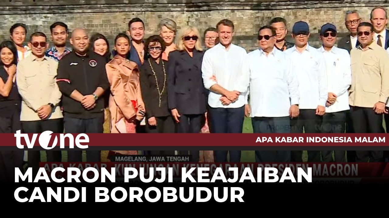 Berbagai Agenda Presiden Macron di Indonesia | AKIM tvOne