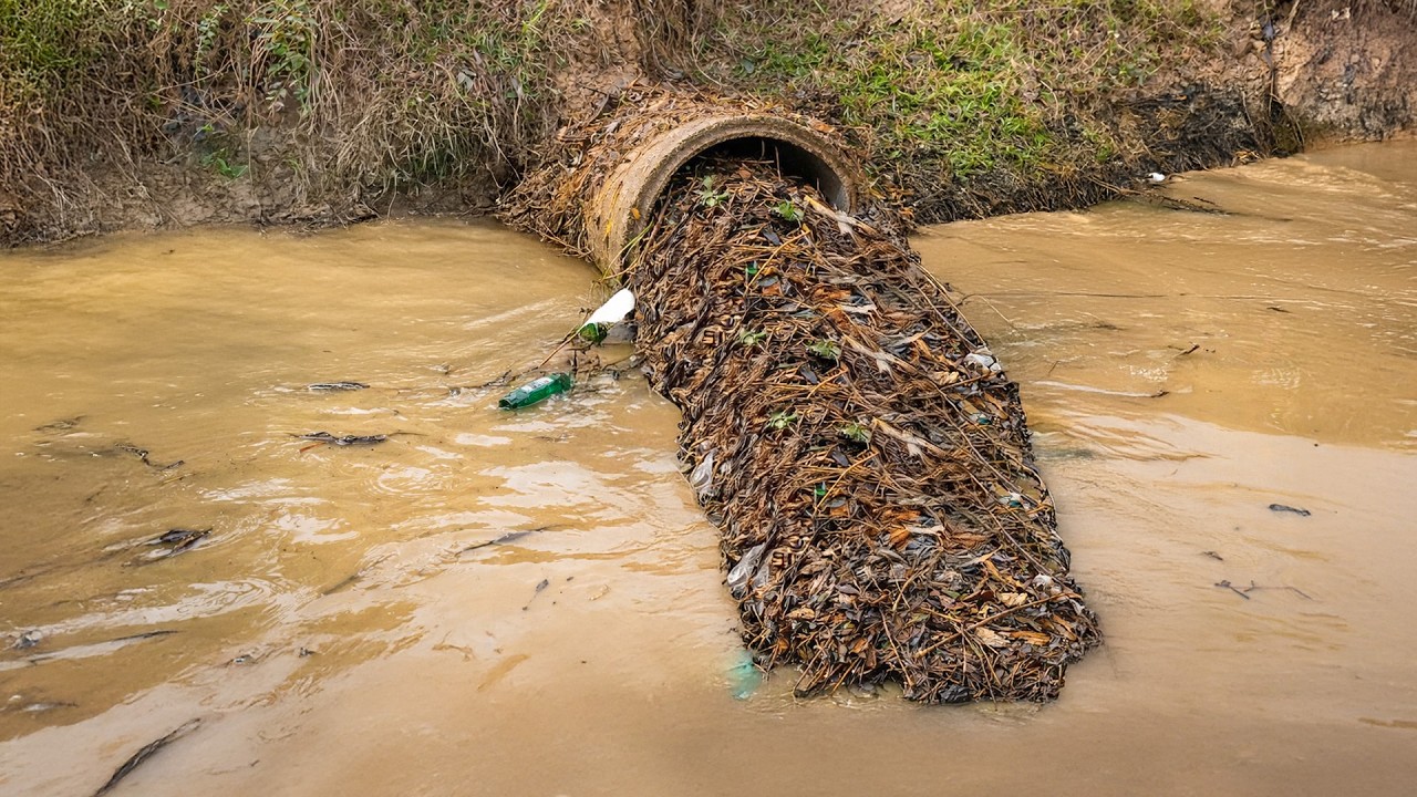 Culvert Drain Saved From Total Blockage