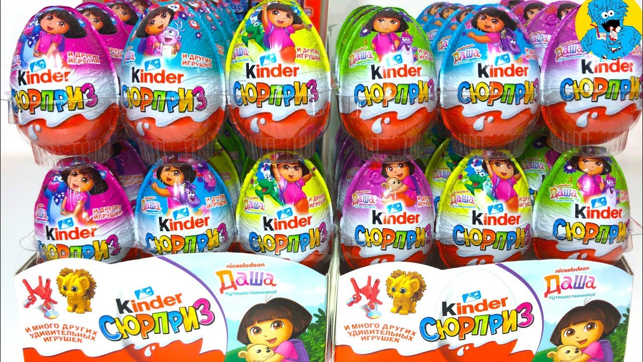 Киндер Сюрпризы Из Новой Коллекции. Unboxing New Kinder Surprise