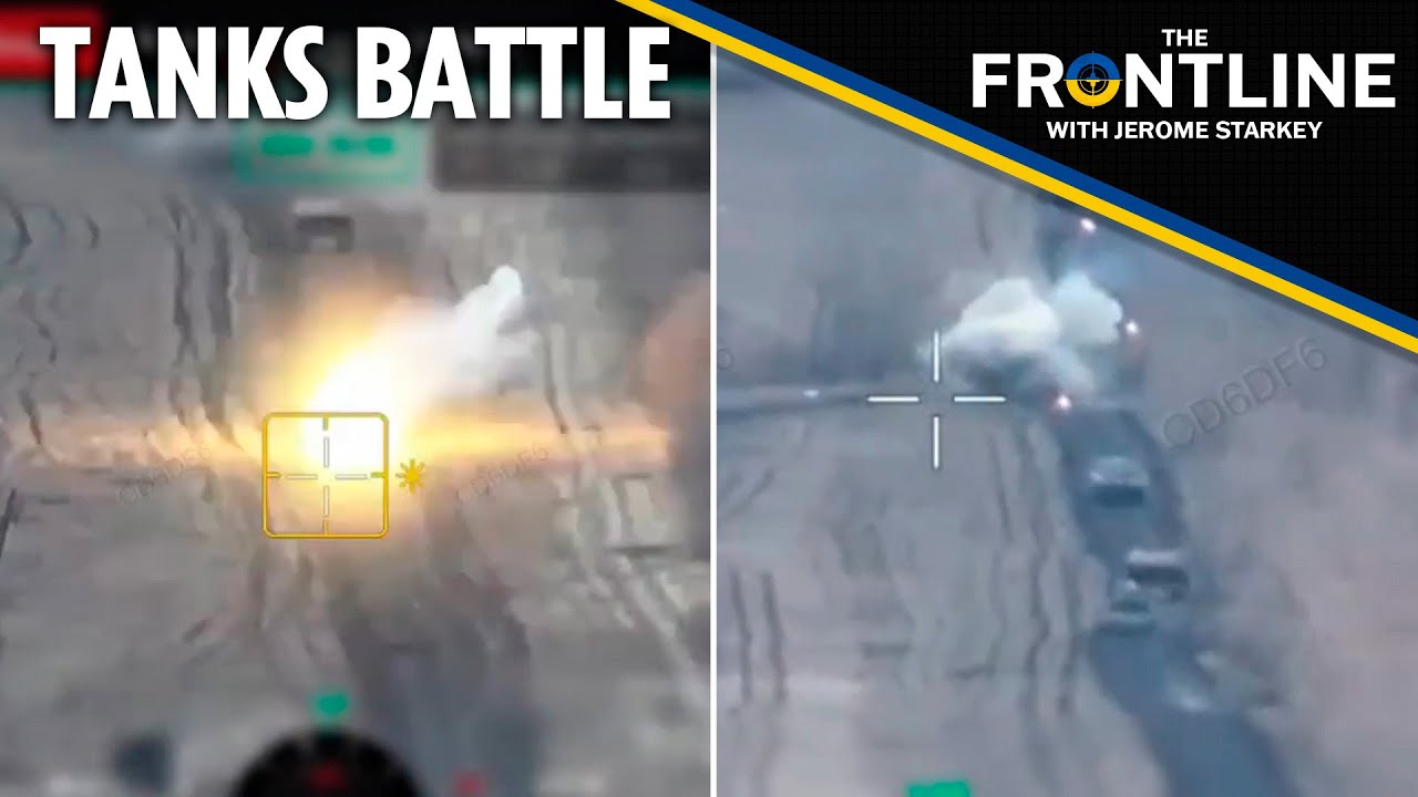 Ukrainian Leopard tank wipes out Russian convoy killing 50 as Putin's commander blown up by car bomb