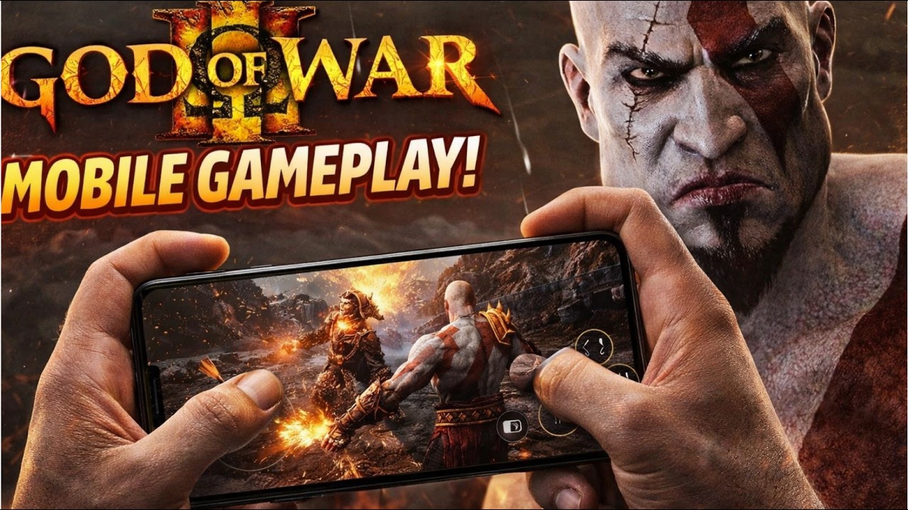 GOD OF WAR MOBILE GAMEPLAY |OLD KRATOS RETURNS| The End Fight