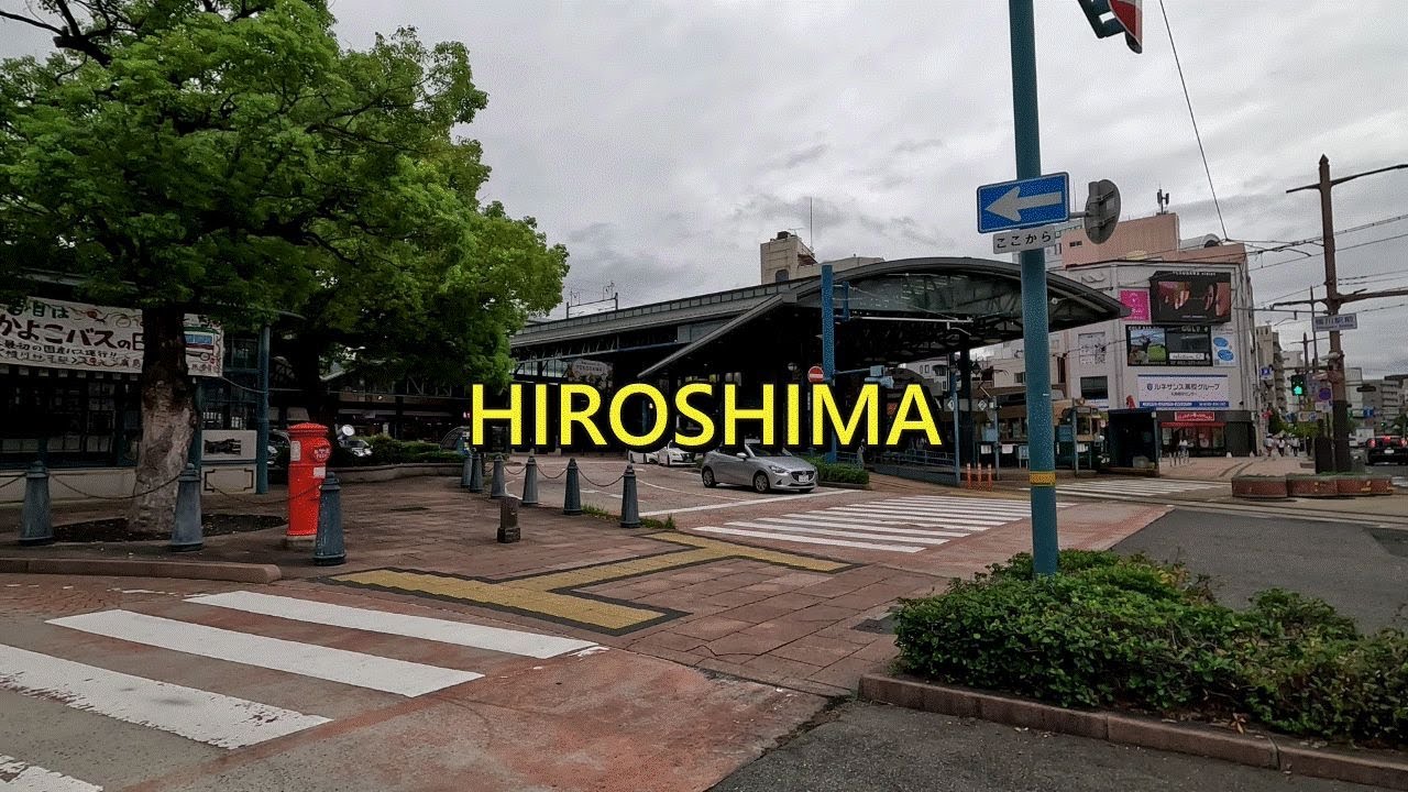【4K】Driving Japan : From Hiroshima | 可部から横川駅 | Ballad Drive