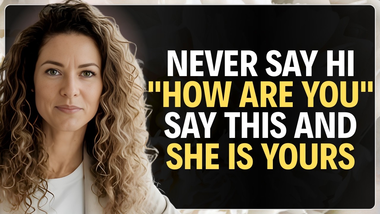 Say These 3 Magic Key Words and She Will Think About You NONSTOP| Love Psychology