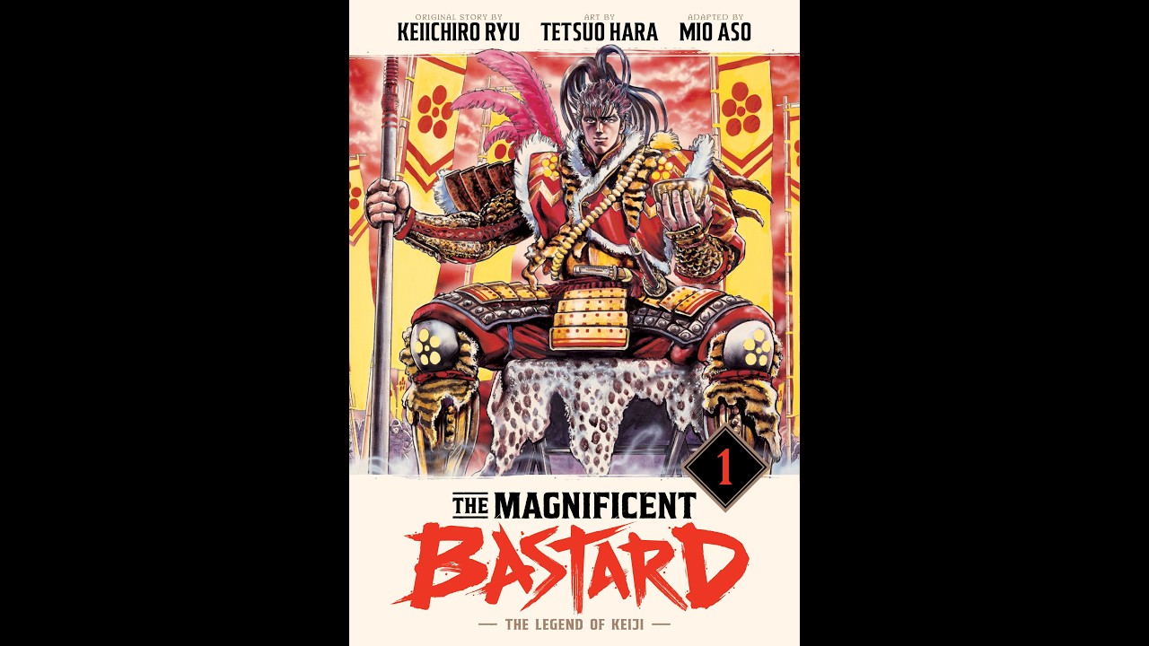 THE MAGNIFICENT BASTARD VOL.1: THE LEGEND OF KEIJI MANGA REVIEW/OVERVIEW.