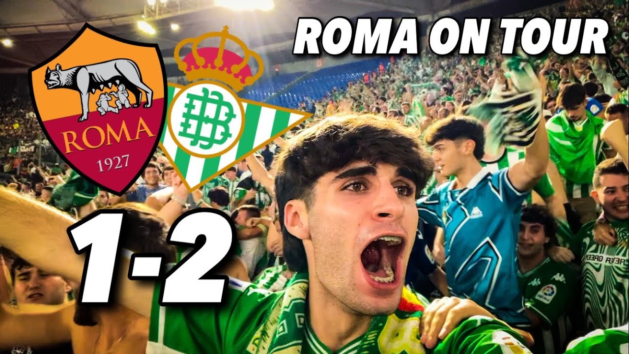 ROMA VS BETIS ⚽🏆 UEFA UEL | ROMA ON TOUR VLOG